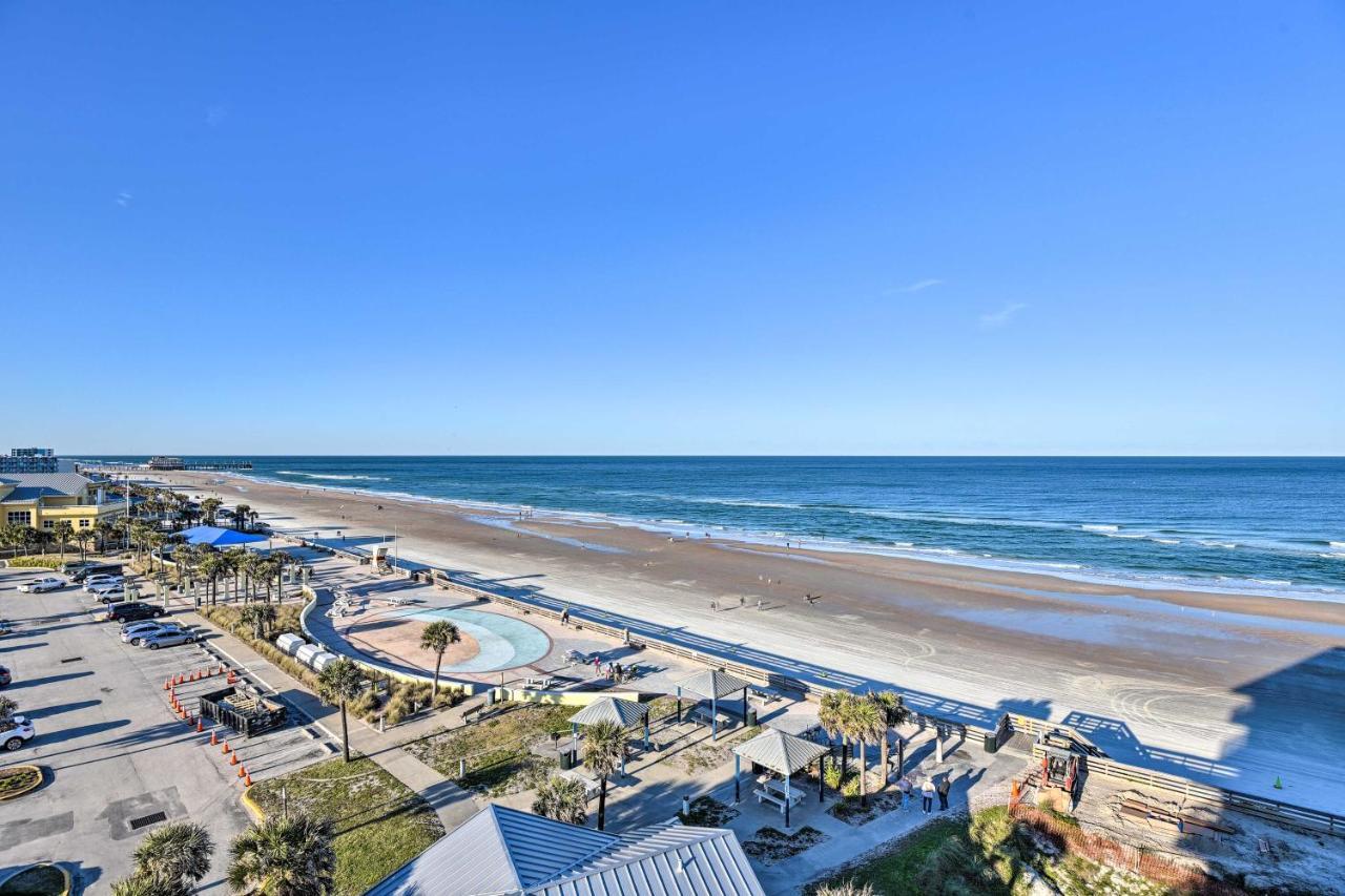 Oceanfront Resort-Style Getaway - Walk To Beach! Daytona Beach Extérieur photo